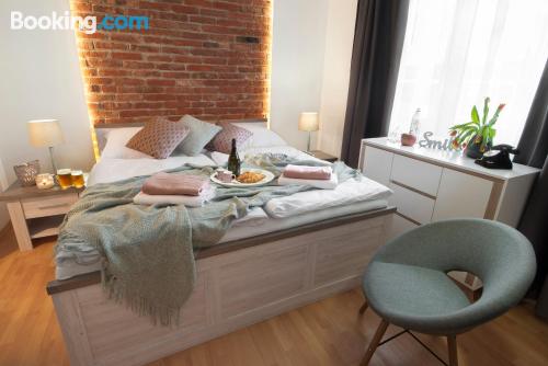 Apartamento con terraza y calefacción