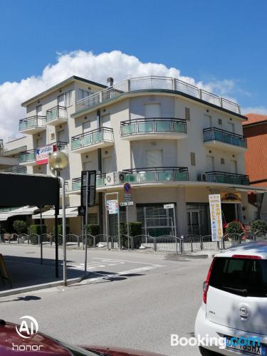 Praktisch appartement in Rimini, met terras