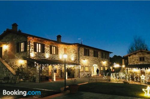 Wohnung mit Terrasse. In Borgo alla Collina