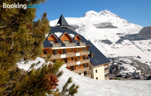 Apartamento em Les Deux Alpes. Wi-fi!