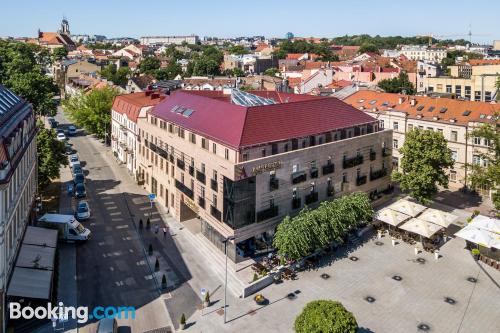 Terrace! In incredible location of Vilnius