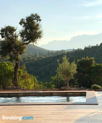 Appartement avec piscine et climatisation à Sari-Solenzara.