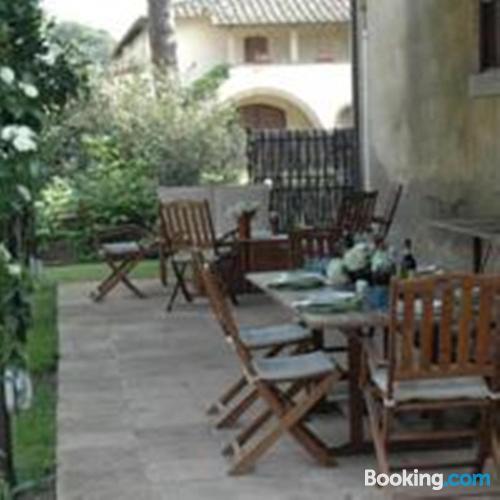 Family friendly apartment in Braccagni. Convenient for 6 or more