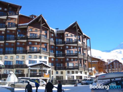 Pratique appartement avec deux chambres. Val Thorens à vos pieds!