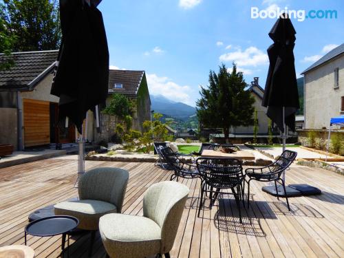 Klein Ferienwohnung in Villard-de-Lans. Terrasse!