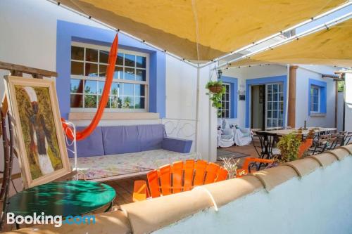 Home for 2 people in Alcantarilha with pool and terrace.