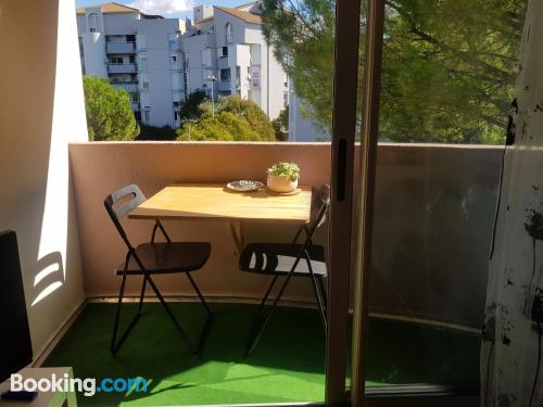 Apartamento com terraço em Montpellier.