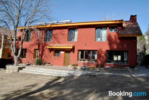 Apartamento em Collado Mediano. Terraço e piscina.