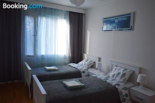 Two bedrooms place in Tampere great for 6 or more.