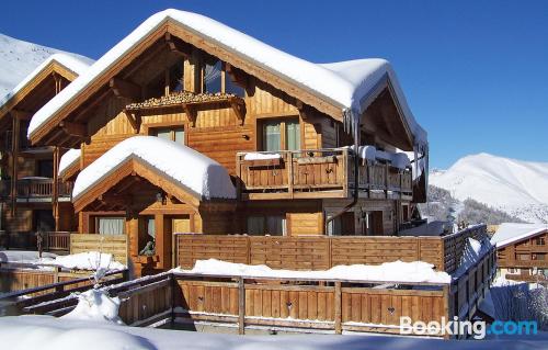 Apartamento de 180m2 en Les Deux Alpes con internet