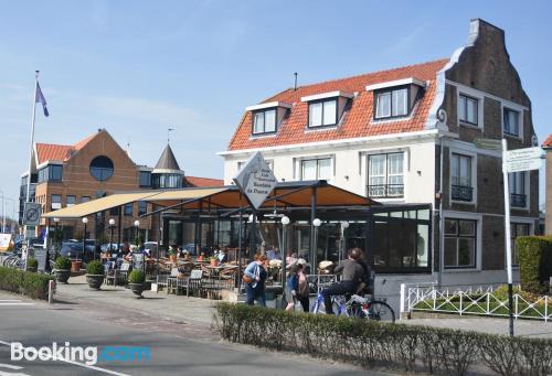 Sluis, centro con terraza y internet