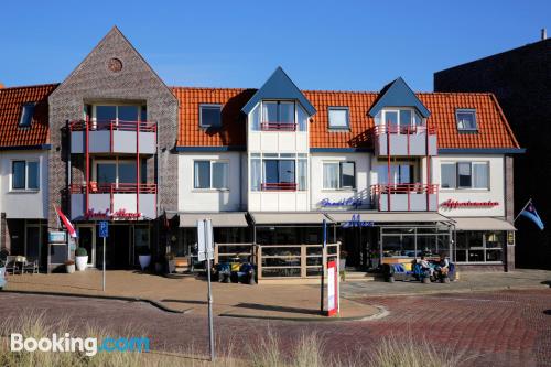 Bergen Aan Zee, na melhor posição. Terraço!