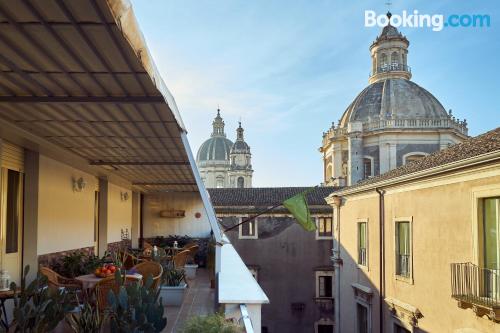 Apartamento com terraço em Catania