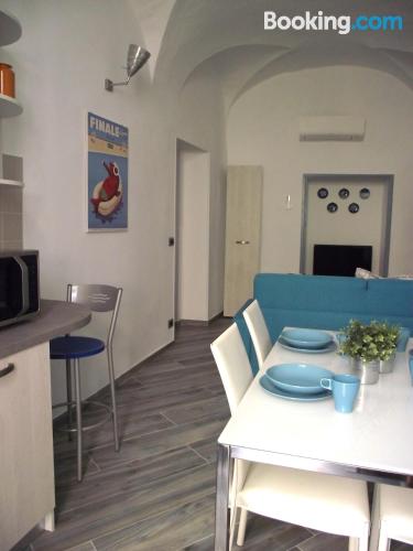 Apartamento com Wi-fi em Finale Ligure