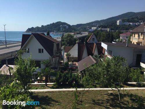 Ferienwohnung mit Balkon. Umfangreiche