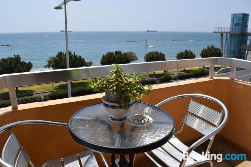 Apartamento em Limassol. Wi-fi e terraço