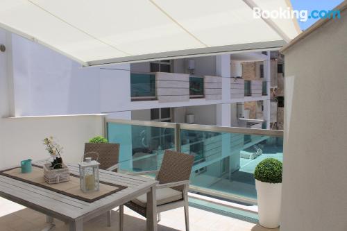 Apartamento com ar condicionado. 60m2!