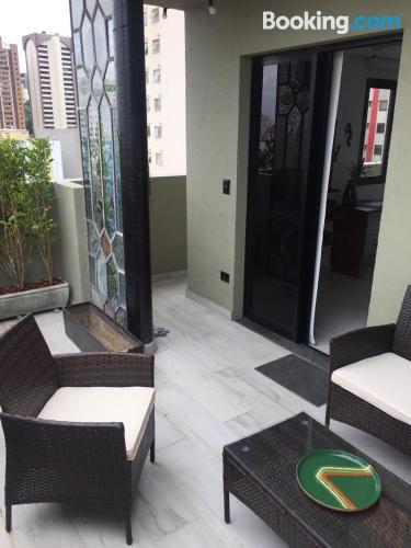 Apartamento com terraço em Sao Paulo