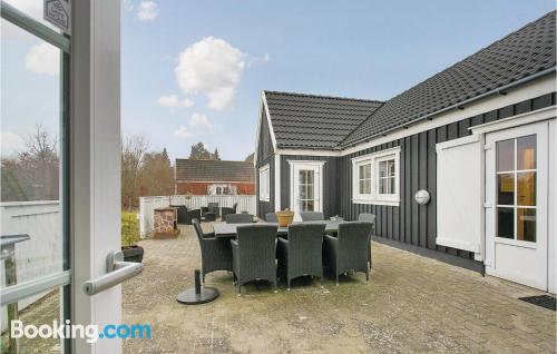 Spacious apartment in Vejby. Good choice for families