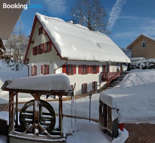 Welkom bij Oberstaufen! Terras en zwembad