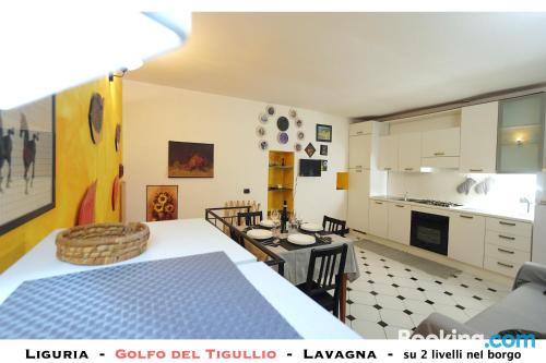 Apartamento em Lavagna. 45m2!