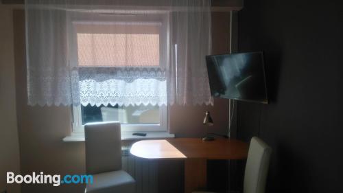 Bonito apartamento parejas en centro de Giżycko