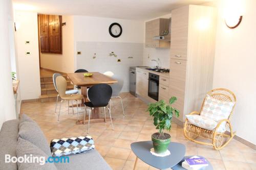 Ample appartement à Aoste. Idéal pour 5 personnes ou plus.