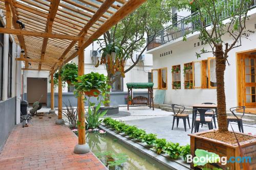 Appartement avec terrasse. Avec l'air concdetionné!.