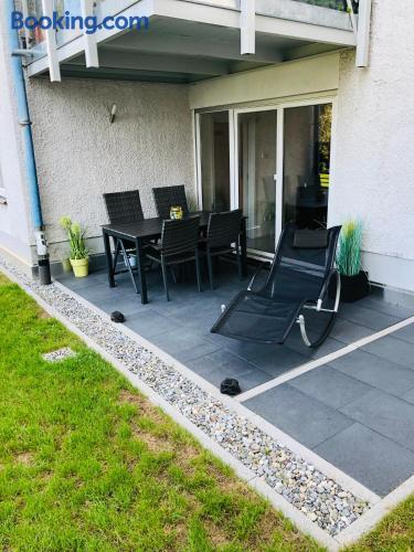 Grand appartement dans le centre. Terrasse!.