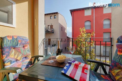 Terrace and internet place in Acquaseria. Convenient for six or more