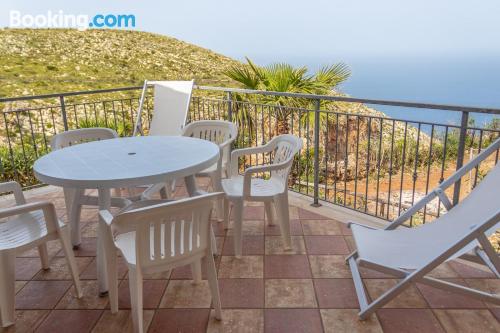 San Vito Lo Capo at your feet!. Terrace!.