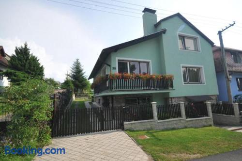 Wohnung mit Terrasse. In Gerlachov