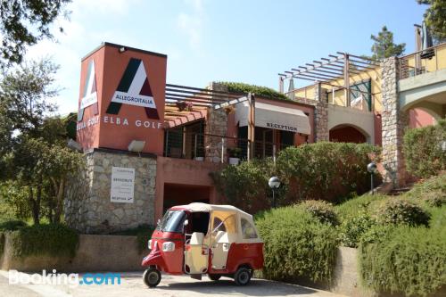 Apt mit Balkon. In Portoferraio