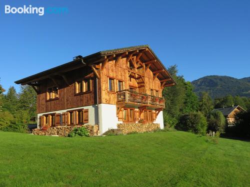 App met 2 kamers in Samoëns, met terras