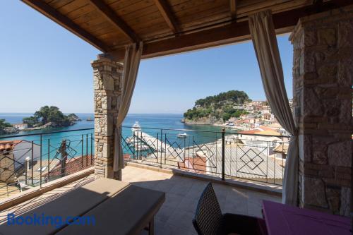 Apartamento em Parga. Em excelente posição