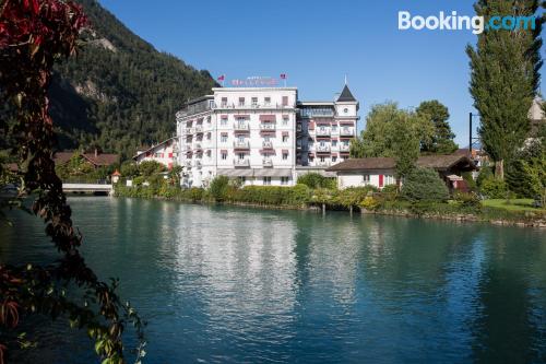 Apartamento de 90m2 em Interlaken. Terraço!