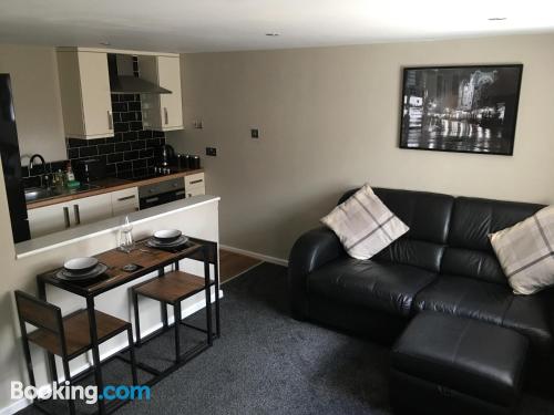 One bedroom apartment apartment in Doncaster with terrace and wifi.