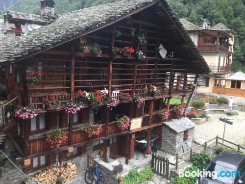 Zentrale Wohnung. In Alagna Valsesia