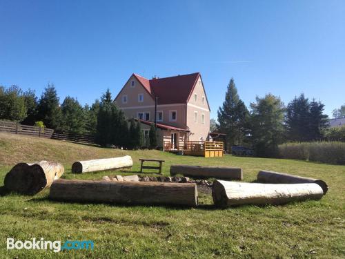 Appartement pour les groupes à Kovářská. Terrasse et Internet!