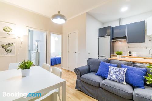 Amplo apartamento em Madrid, perfeito para grupos