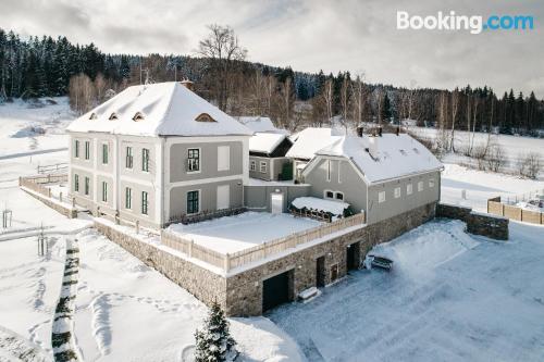 Appartement avec terrasse. Pour les familles