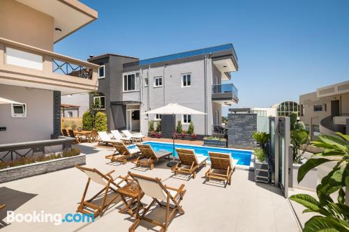 Place in Agia Marina Nea Kydonias with swimming pool and terrace.