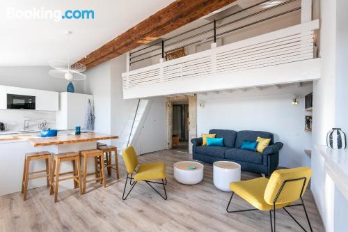 Espacioso apartamento en Montpellier con calefacción y wifi.