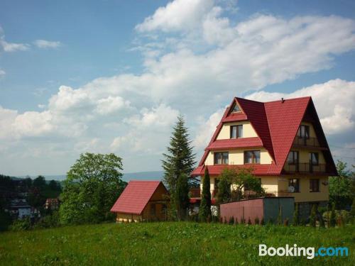 Ferienwohnung mit balkon. In Bukowina Tatrzańska.