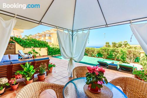 Huge apartment in Puerto de Santiago with pool and terrace