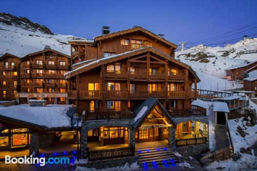 Stupendo appartamento con una stanza in posizione incredibile di Val Thorens