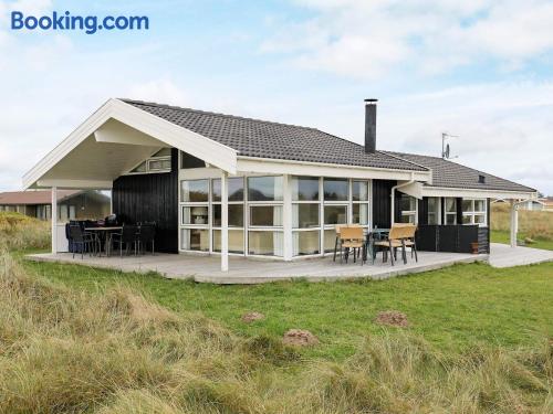 Pets allowed apartment in Hirtshals with wifi and terrace.