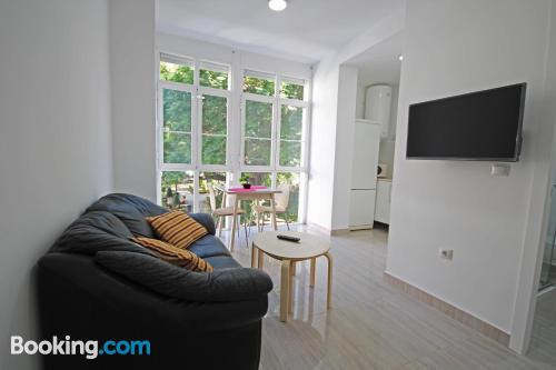 One bedroom apartment place in Malaga with internet and terrace.