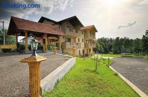 Ferienwohnung mit Terrasse. Für Familien