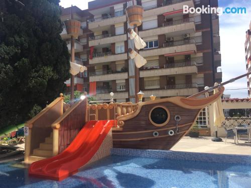 Appartement avec piscine et terrasse à Calella